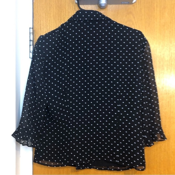 Vintage Cynthia Howie Maggy Boutique 100% silk 2 pc skirt set polka … - Picture 13 of 15